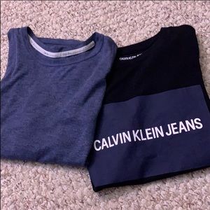 2 Calvin Klein t-shirts